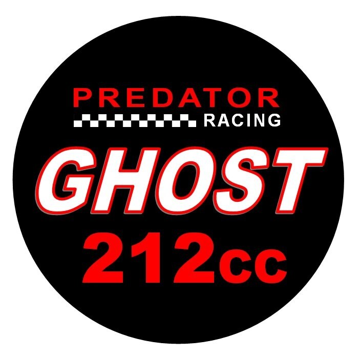 Decal for Predator 212cc GHOST Racing Engine!