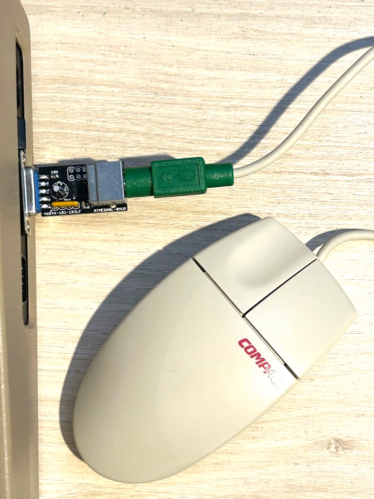 Commodore 64 1351 Compatible PS/2 Mouse Adapter (Use with Geos etc) - USA Seller