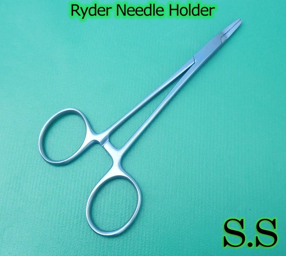 Ryder Needle Holder 5" Titanium Surgical Instruments