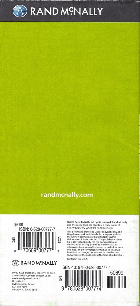 Indianapolis & Vicinity Regional Map, Rand McNally