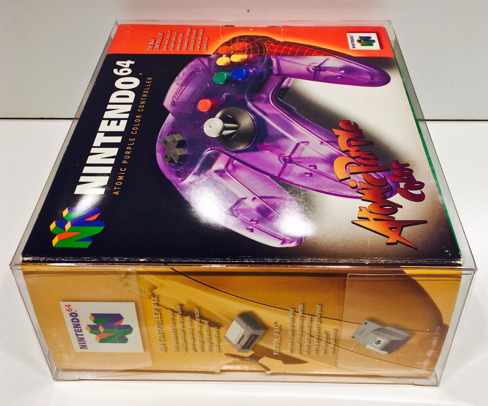 1 N64 CONTROLLER Box Protector! Custom Made Acid-Free Cases Nintendo 64 Boxes