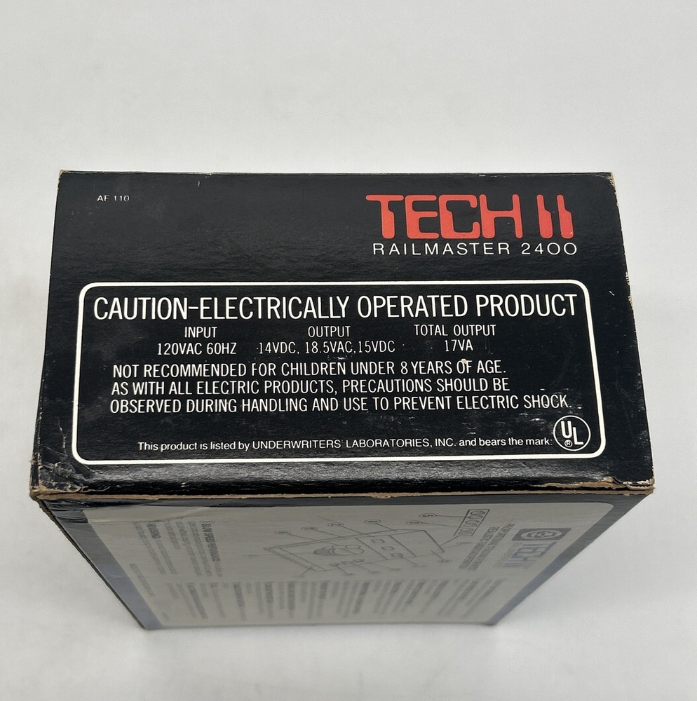 MRC Tech II Railmaster 2400 Railroad Model Train Control Transformer