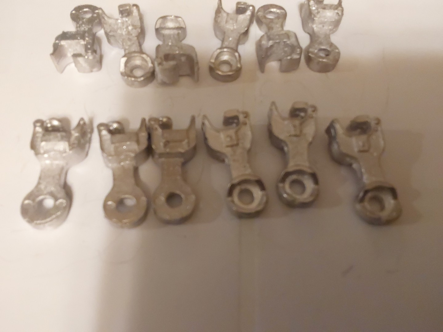 Mth Type Short Coupler For Subway Cars 35 Mm 7 Pc Ea Set