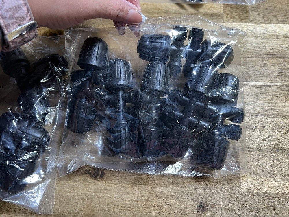 Complete 234FT Drip Irrigation System with 87 Quick Connectors - Automatic Sprin
