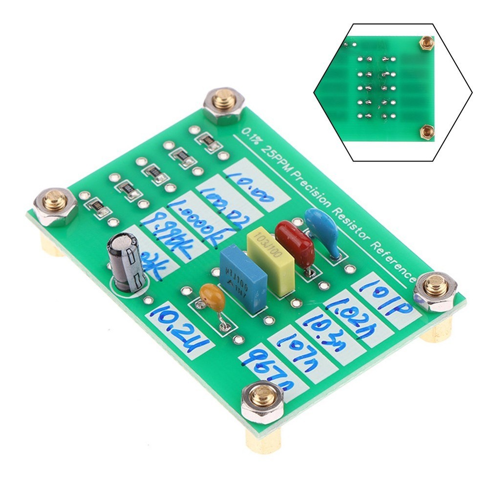 Heavy Duty Resistor Reference Board for Precision Measurement Applications