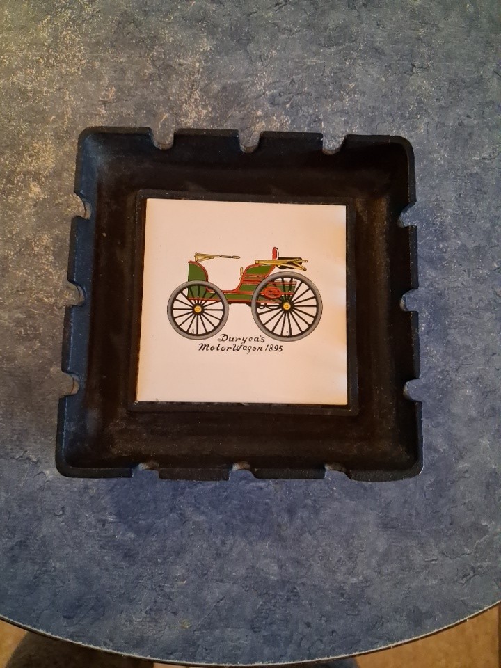 Vintage Duryea's Cast Iron Ash Tray