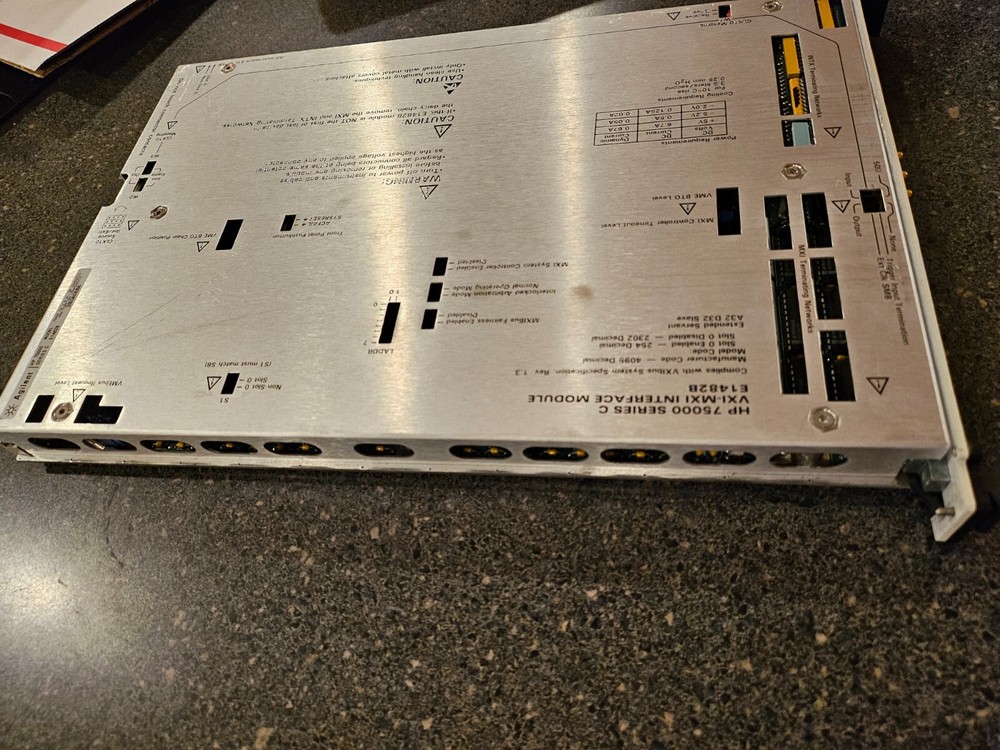 HP / Agilent / 75000 Series C MODEL E1482B VXI - MXI Interface module **Parts**