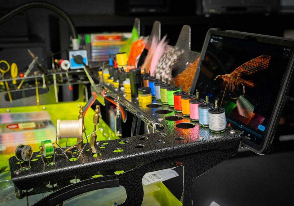 Fly Tying Portable Work Bench Bundle Workbench Mobile Workstation Fishing Table