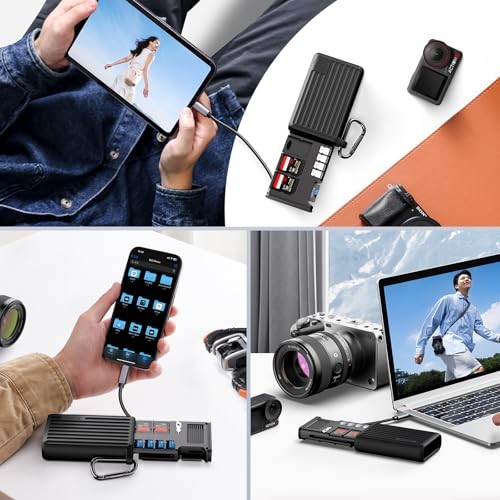 MCR-02 High-Speed SD Card Reader, USB 3.2 MCR-02 for CFexpress-B/SD/Micro SD