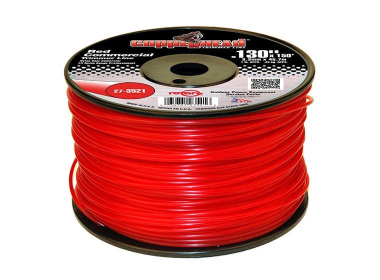 Weed Wacker String Trimmer Line .130 1Lb Spool Red Commercial (3521)