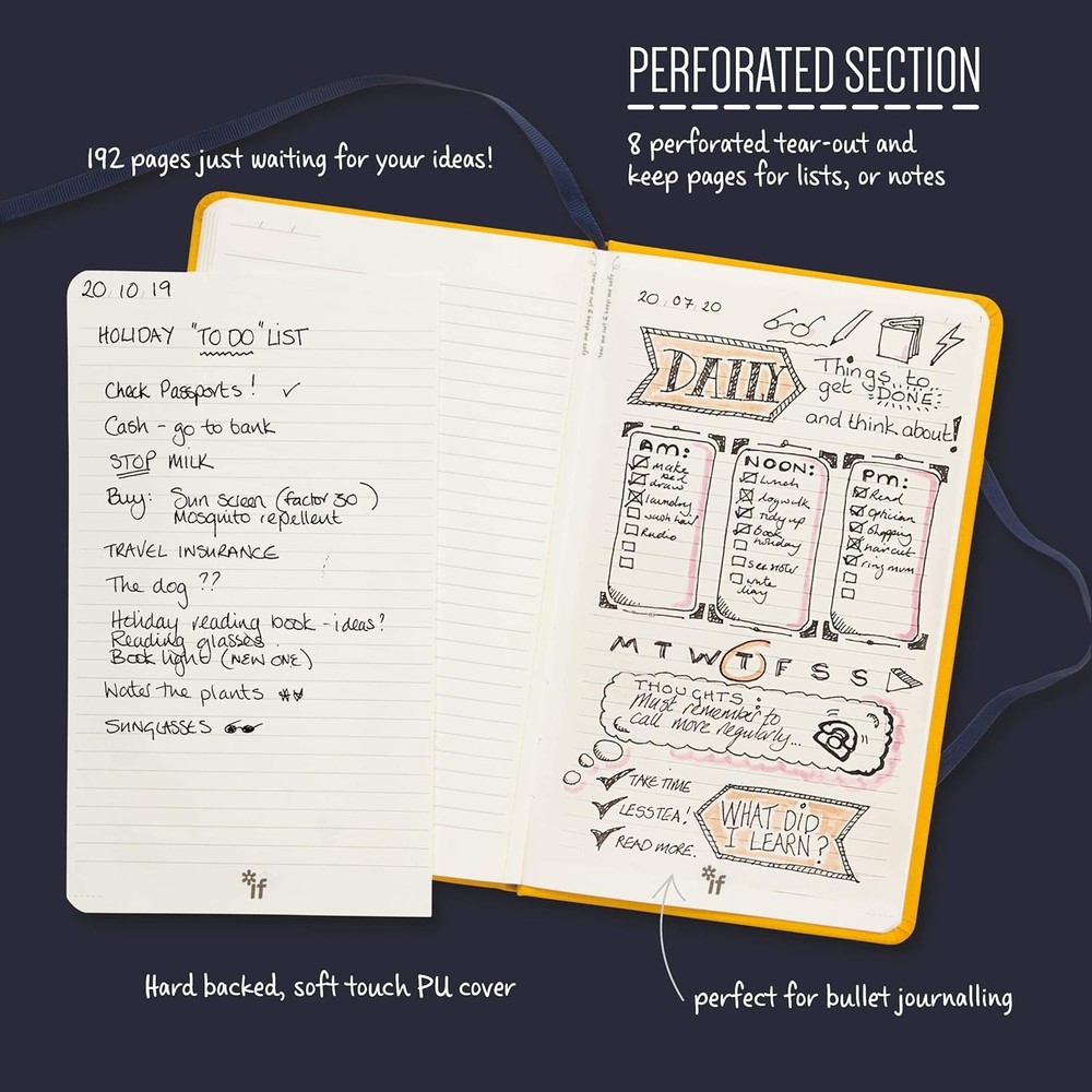 IF Bookaroo Notebook A5 Journal - Fern