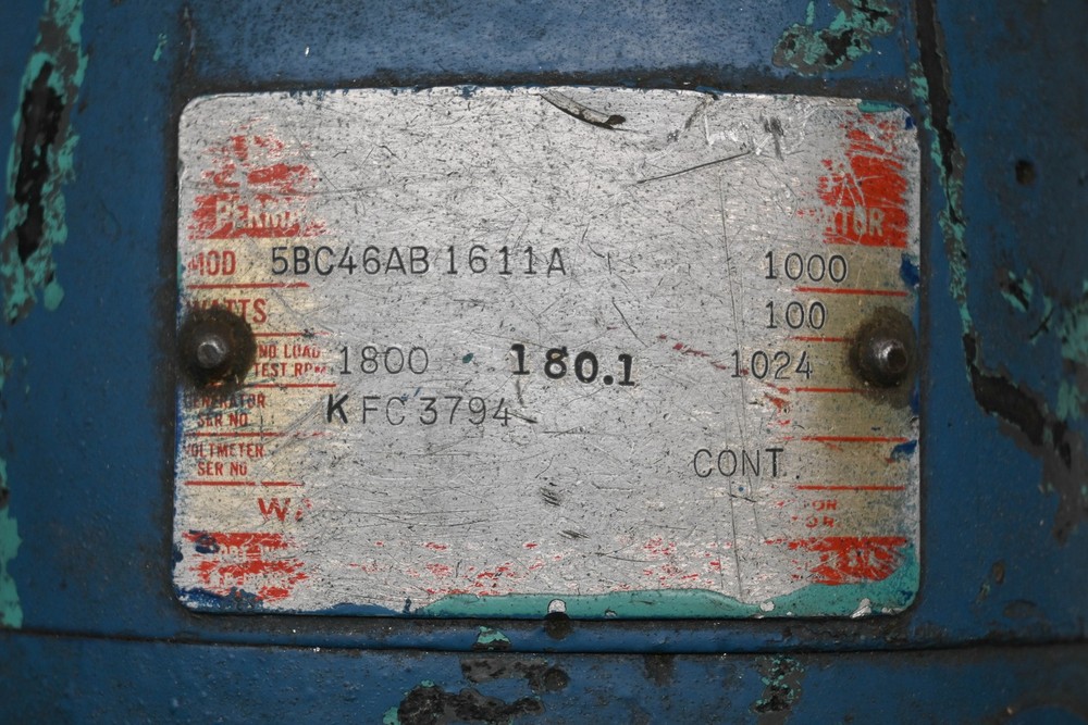 GE 5BC46AB1611A Tachometer Generator