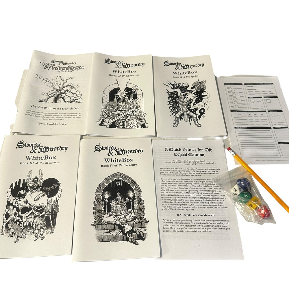 Mythmere Games Swords & Wizardry White Box Edition