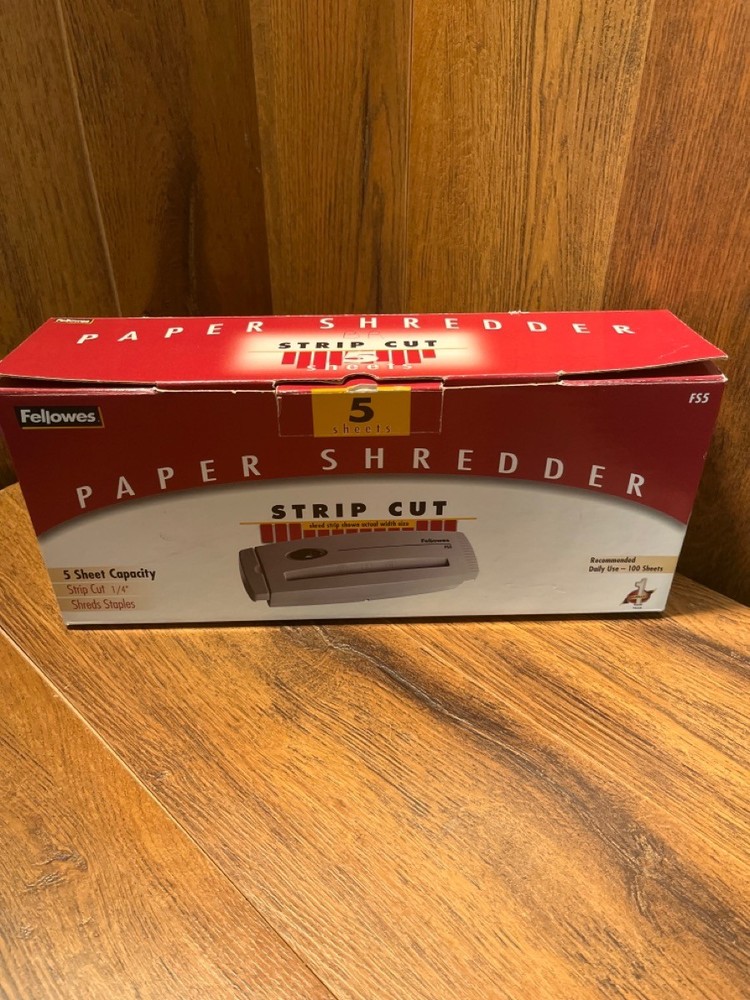 FELLOWES PAPER SHREDDER (PSC010743)