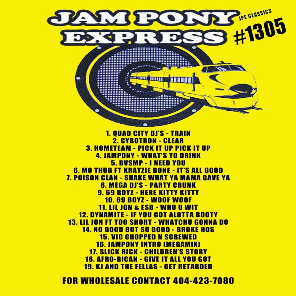 JAM PONY EXPRESS DJ'S #1305
