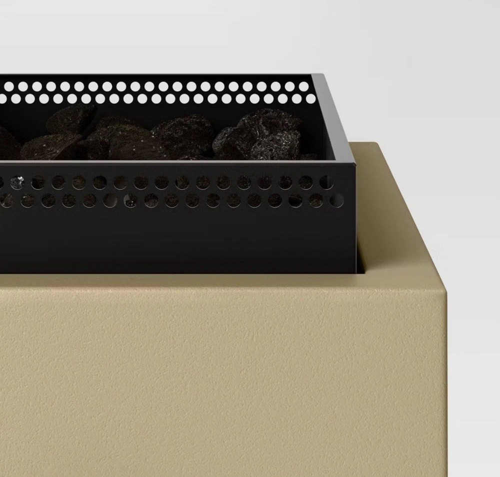 Rectangular Outdoor Gas Fire Pit By Room Essentials. New