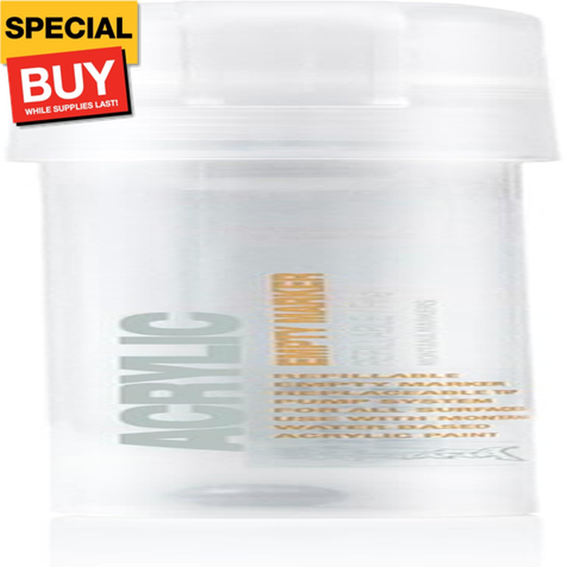 Cans Acrylic Empty, 2mm Paint Marker