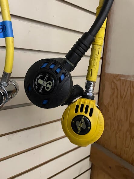 US Divers Conshelf regulator & Octo