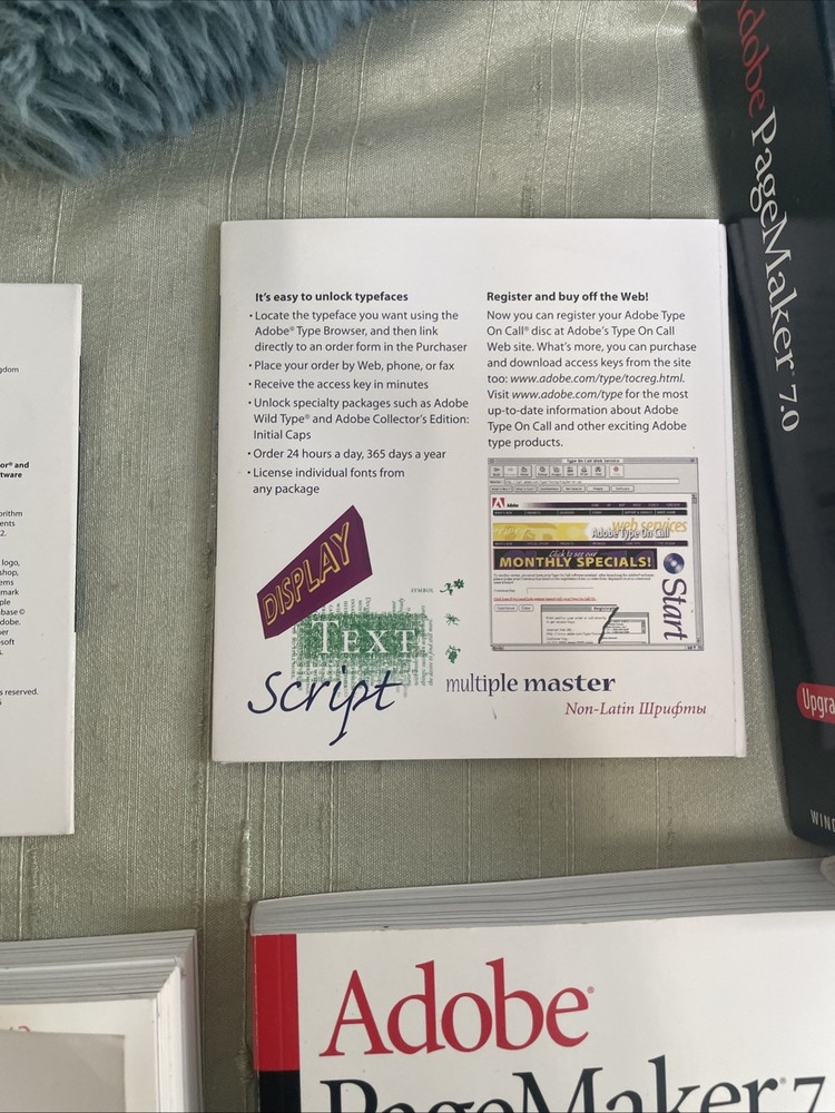 Adobe PageMaker 6.5 And 7.0 Upgrade