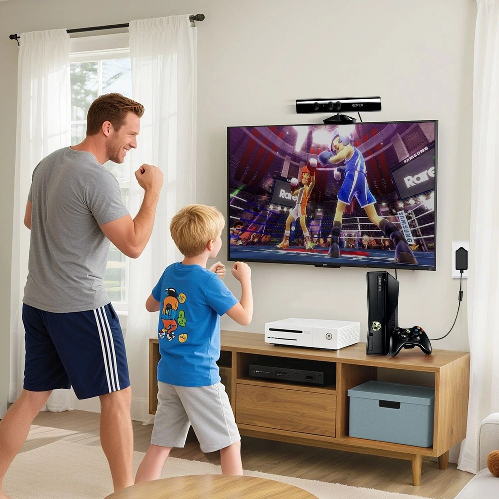 Power Adapter Supply Cord USB Cable for Kinect For Microsoft Xbox 360 Kinect