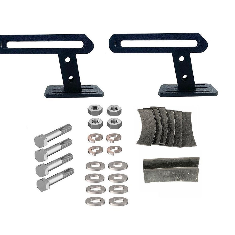 EXPOSED RACK 2' HIGH RAIL BRKT B200