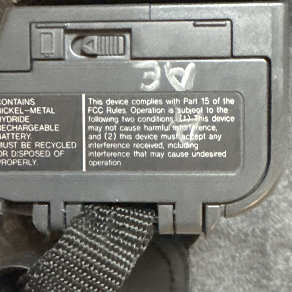 Vintage Sharp Viewcam VL-E600U 8mm Camcorder - Untested - As Is