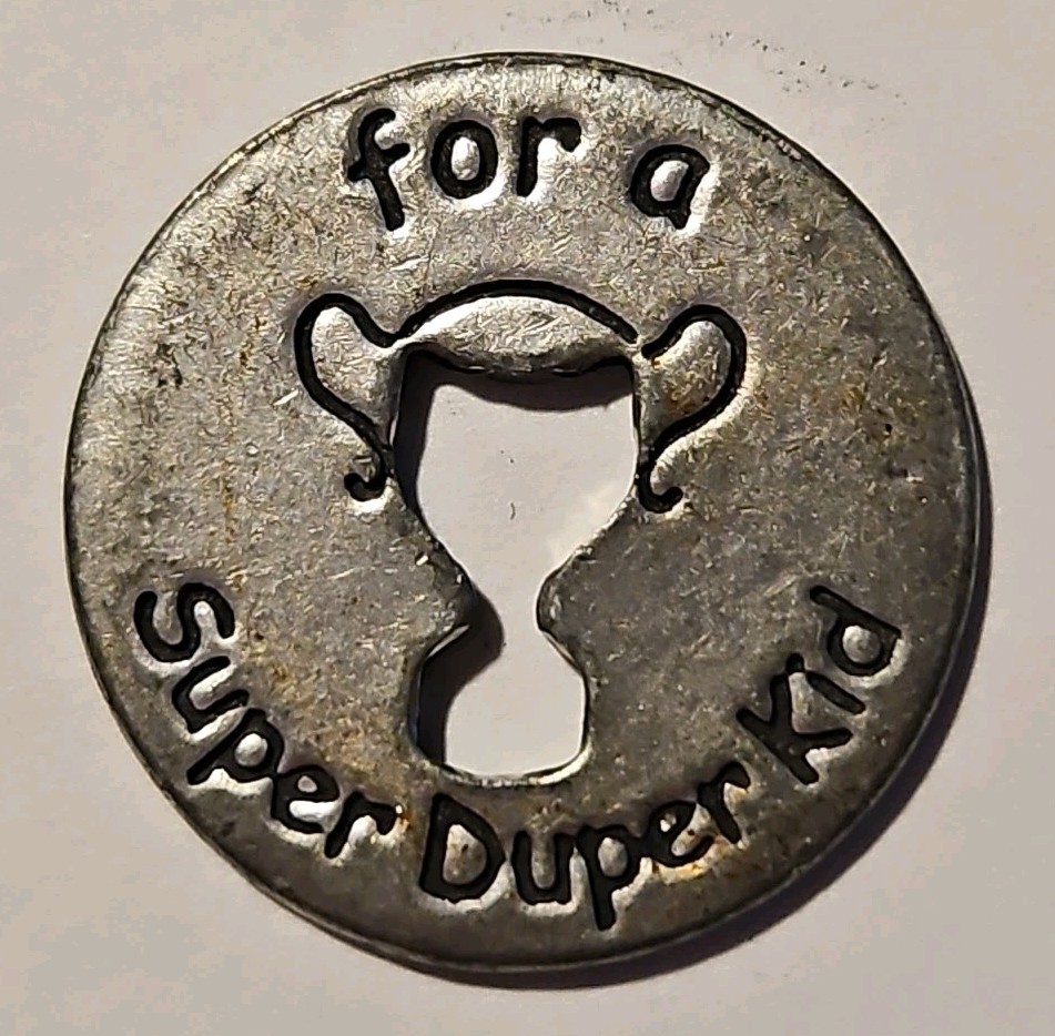 For A Supper Duper Kid Supper Kiddo Token Trophy Keepsake Pocket Token