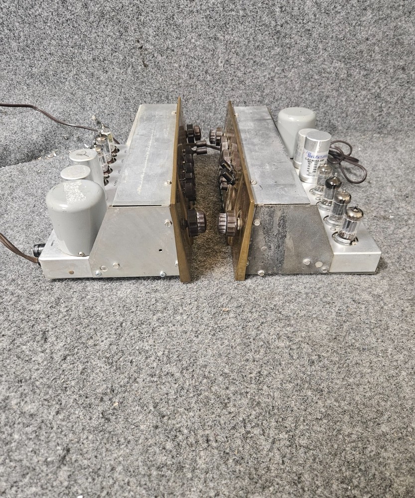 PAIR - Fisher 80-C Master Audio Control Mono Preamplifiers