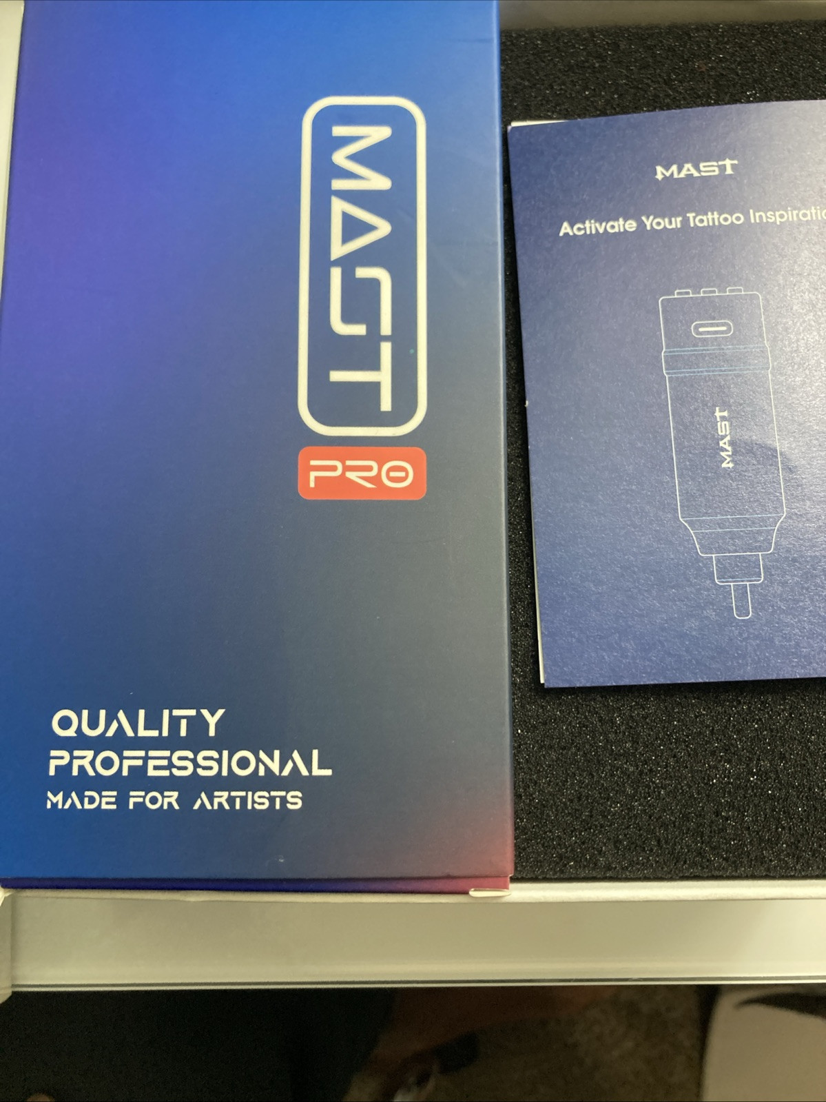 Mast Wireless Tattoo Kit Magi2 Tattoo Gun Pen Machine for Beginners Complete Kit