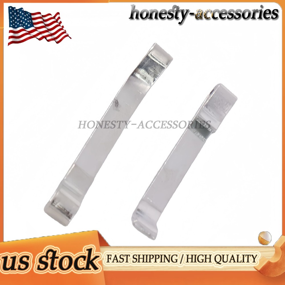 12x 2'' Drawer Slide Retaining Clips For Mac Matco Proto Tool Box Double Loop