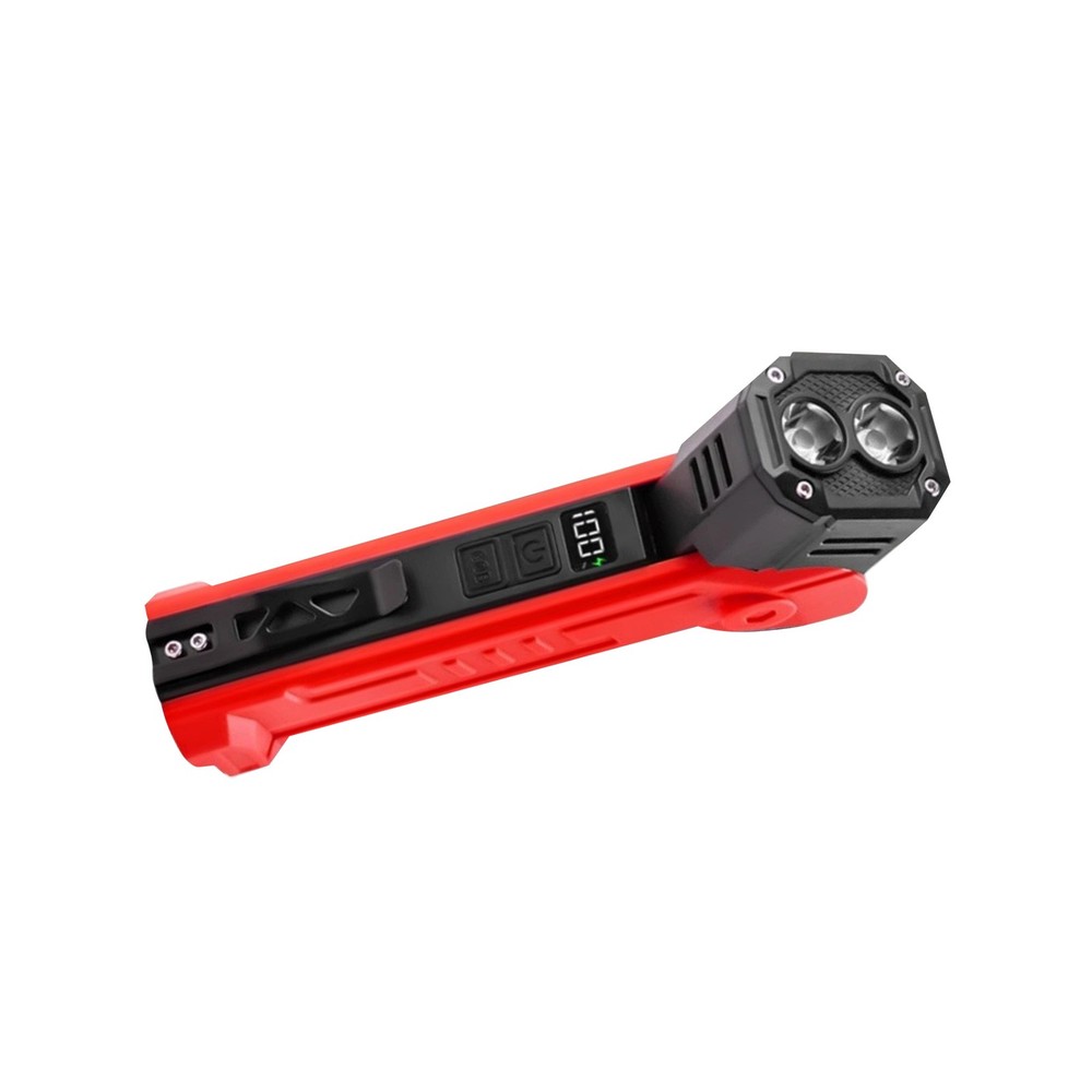 Rechargeable Work Light Magnetic Hook 600LM Portable LED Flashlight Lamp Tool