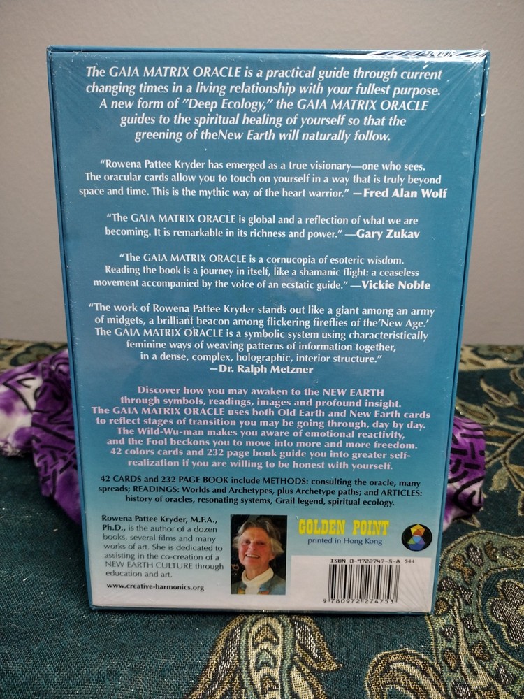 Gaia Matrix Oracle Second Revised Edition by Rowena Pattee Kryder