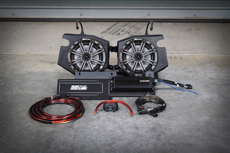 Ssv Works Ssv Plug N Play 2 Spkr Kit Pol Ride Command Audio/Visual/Communication