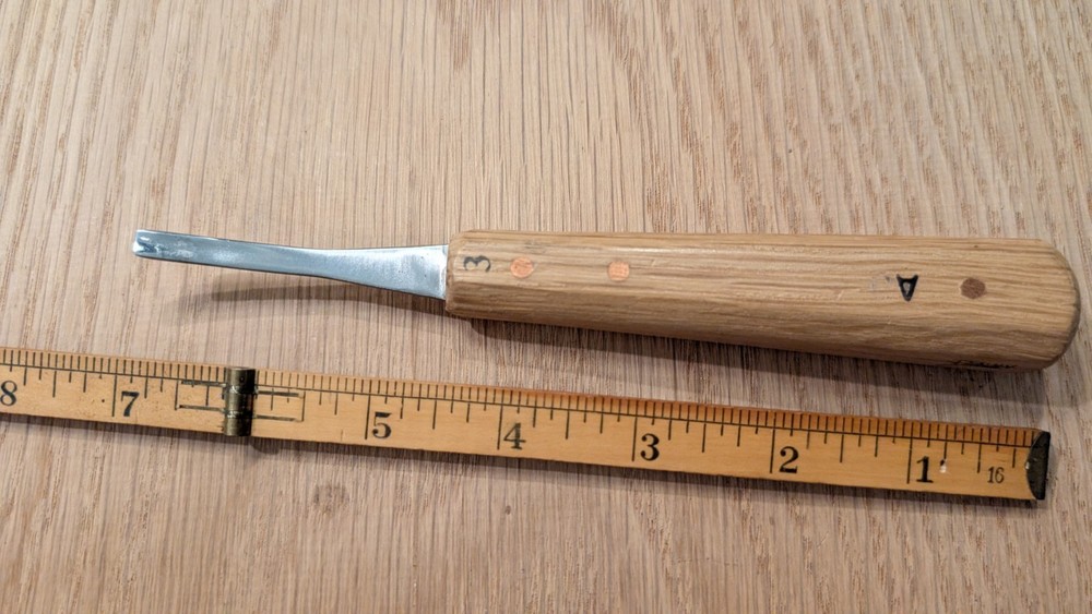 Denny Bent Bent #3 3/16" Carving Tool Gouge