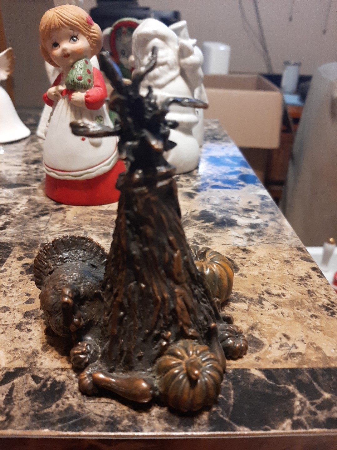Bronze Thanksgiving/Fall Decoration Bell Made in Ukraine