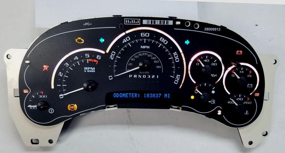 CADILLAC ESCALADE INSTRUMENT CLUSTER CORE CHARGE