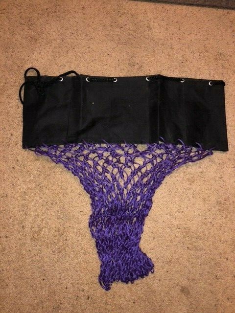 SLOW FEED WIDE TOP LOAD HAY NET WITH NYLON EASY TOP LOADING