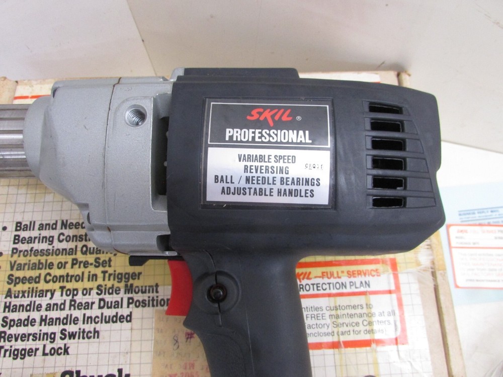 SKIL PROFESSIONAL 1/2” #6740 SPADE HANDLE REVERSIBLE SPEED CONTROL TRIGGER DRILL
