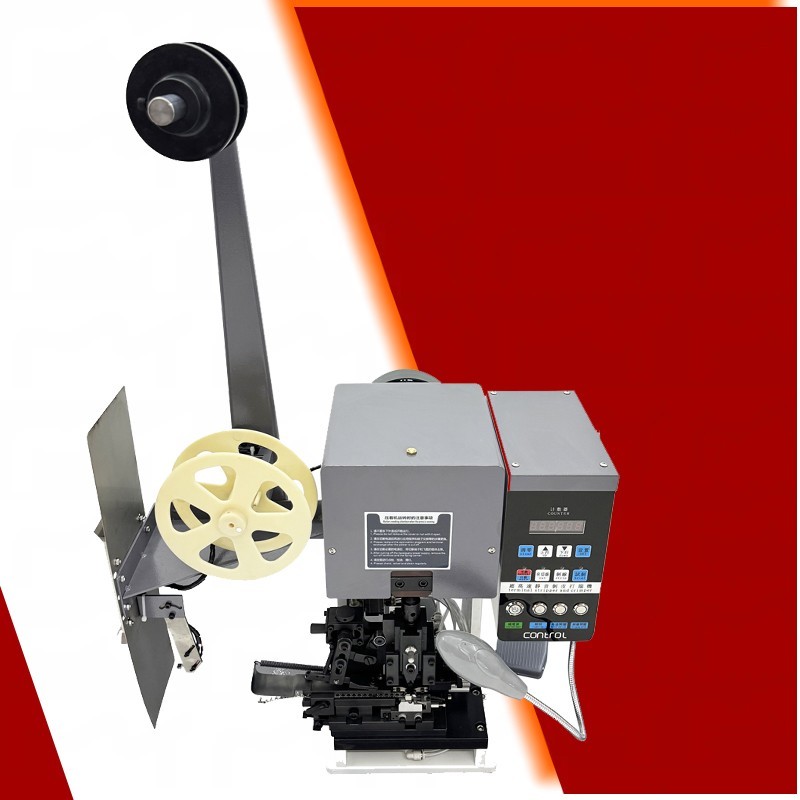 220V 1PH Silent Terminal Machine Cable Wire Stripping and Crimping Machine