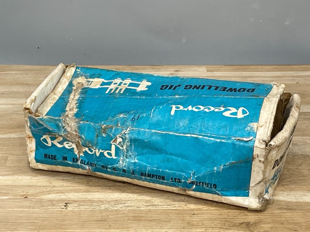 Record 148 Dowelling Jig & Box Woodworking Tool