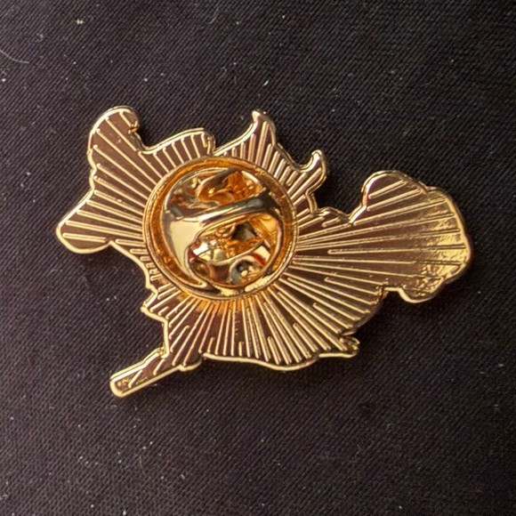 Witch purple rose celestial Enamel Pin