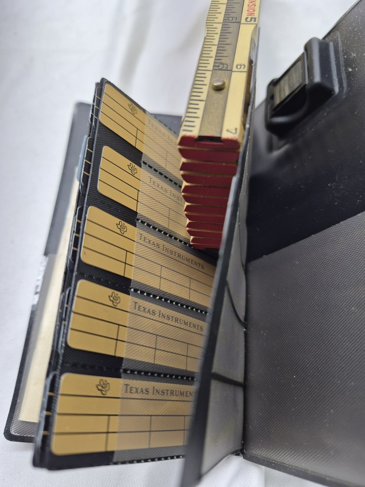 Texas Instruments TI-58 TI-59 Master Library Module Cards Case Guide Vintage