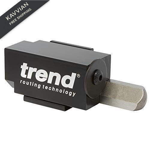 Trend Hinge Recess Squaring Corner Chisel, Quickly Square Up Rounded Small