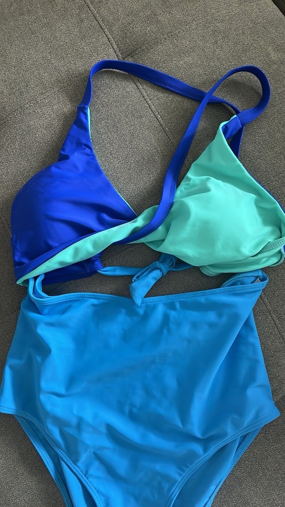Tri Color One Piece Size M