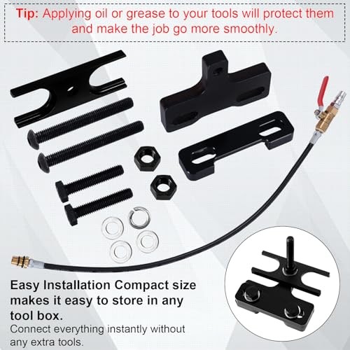 67605 Valve Spring Compressor & Air Valve Holding Hose Tool, Engine Valve