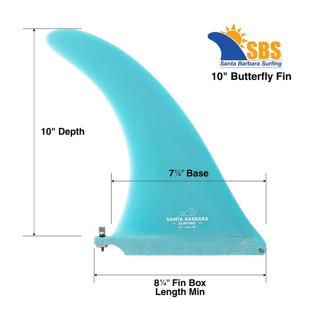 SBS Butterfly Longboard Single Fin (10.0)