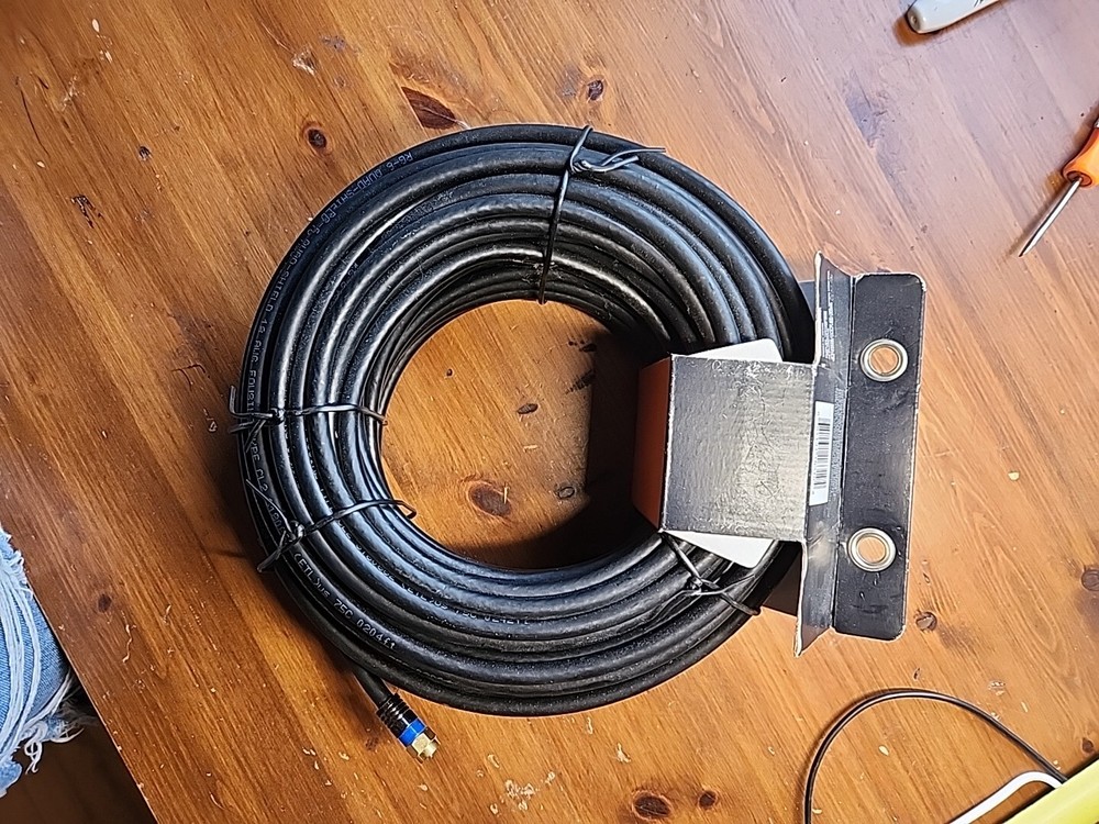 BLACKWEB 100 FT. QUAD-SHIELD COAX CABLE