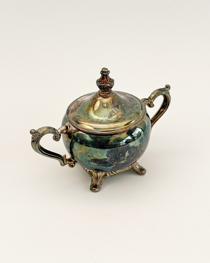 Vintage Silver Plated Tea/Coffee Set W/Sugar