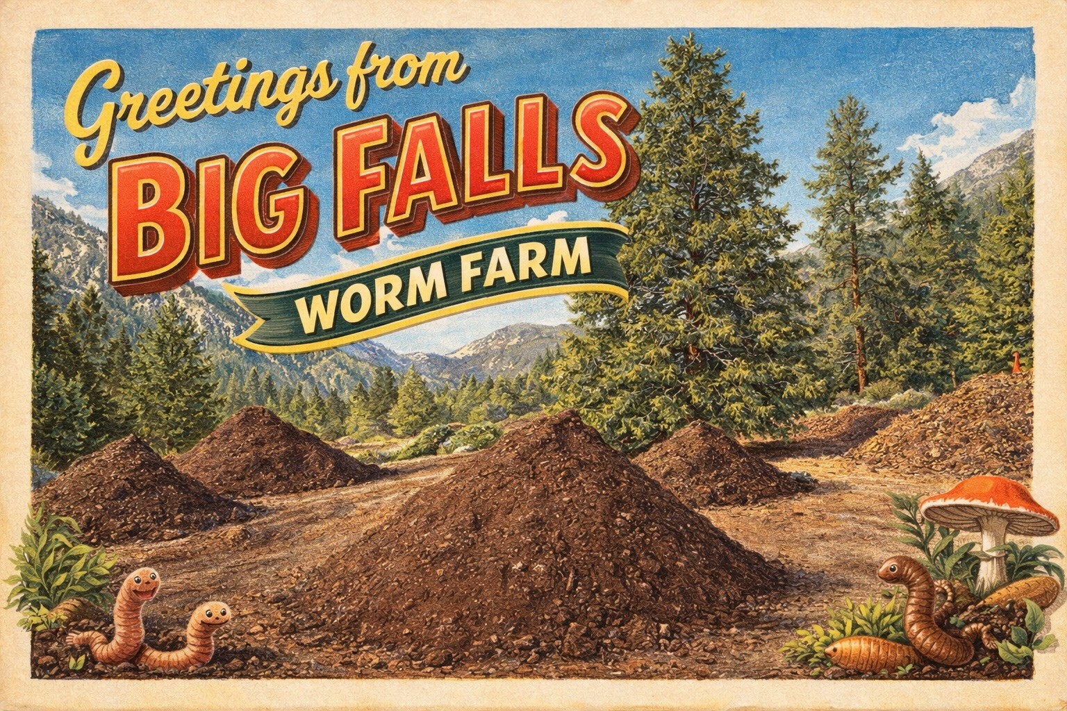 Live “Red Wiggler” Worms, 300 Count, + Bonus Bag, Improve Garden Soil, Compost