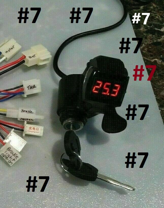 Controller - 48V Currie eZip 1000, Stealth 1000, Throttle AND Controller KIT
